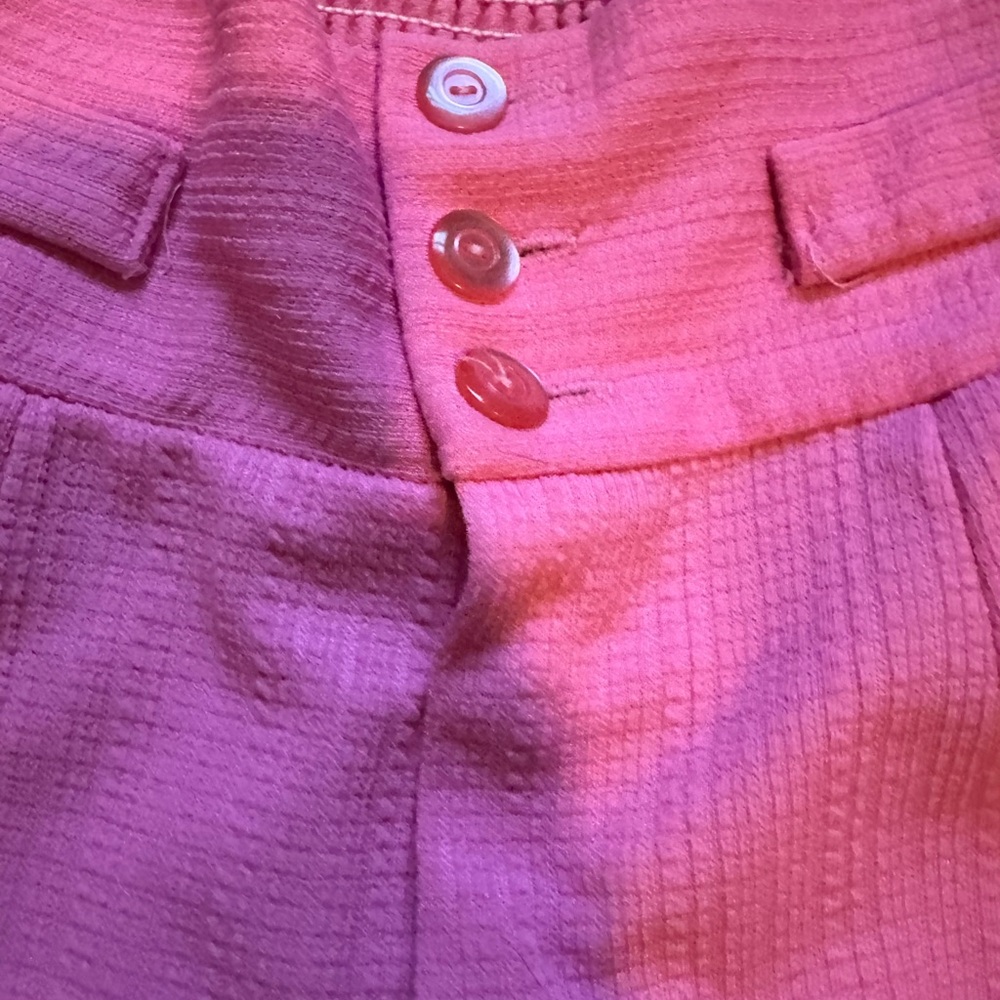 Vintage 1970s Pink Wide-Leg Pants - Picture 7 of 10
